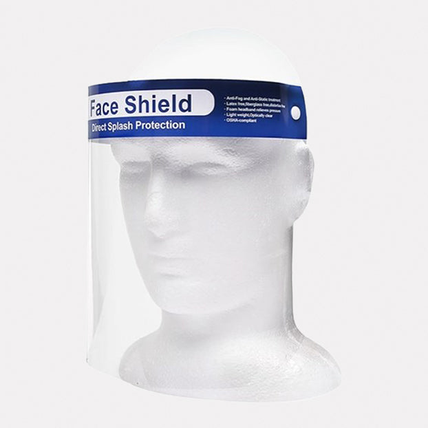Face Shield Full with Foam & Elastic Strap
