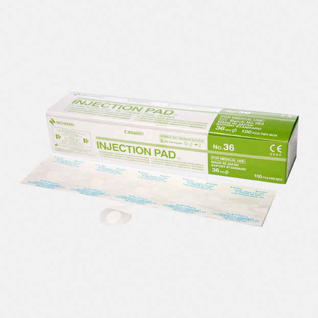 Injection Pad White Hypoallergenic