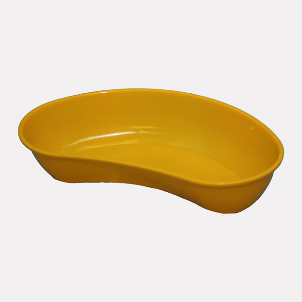 Kidney Dish - Sterile vs Non Sterile yellow