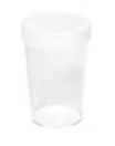 Specimen Jar 500ml with White Lid Sterile