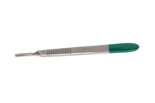 Scalpel Blade Holder #3 Green Handle Sterile