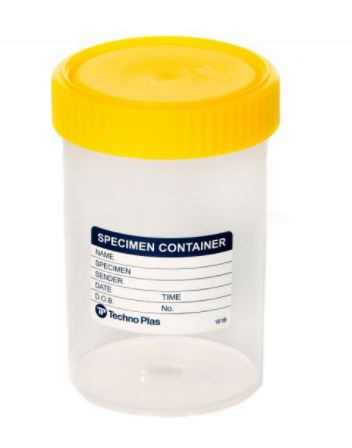 Specimen Sterile or N/S Jar