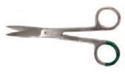 Scissors Dressing Green Handled