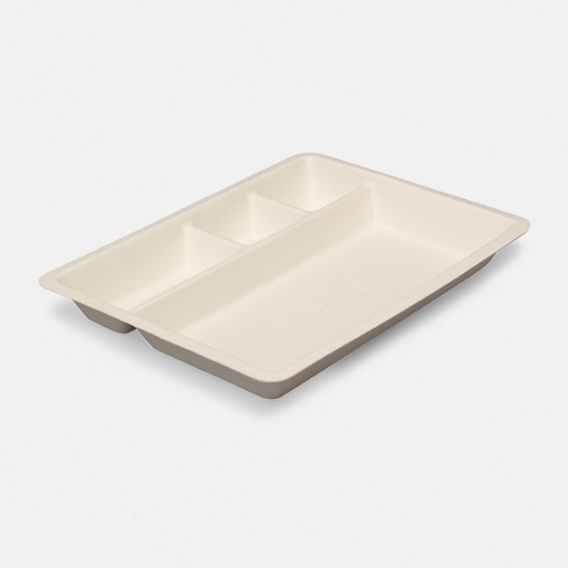 Biodegradable Anaesthetic 4 Compartment Tray Non-Sterile