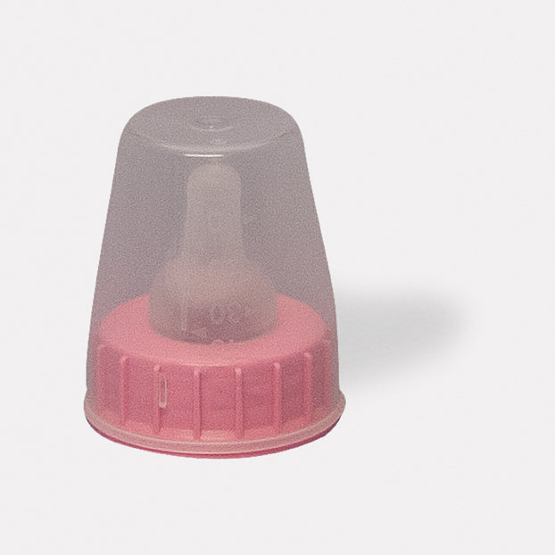 Teat 3 Speed with Pink Ring & Protector Sterile