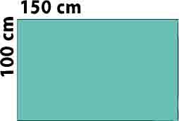 Plain Drape Mediwell Super Strong 3ply 