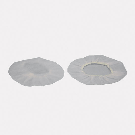 Head Phone Covers White Non-Woven Large Non-Sterile