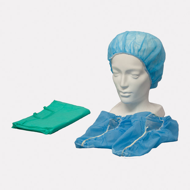 Visitor Non Sterile Gown Kit (two sizes)