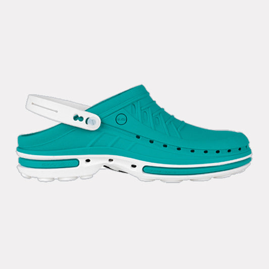Clog + Strap 06 White/Green
