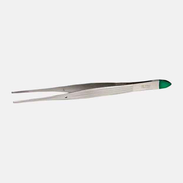 Forcep McIndoe Non Toothed 15.5cm Green Handle Sterile