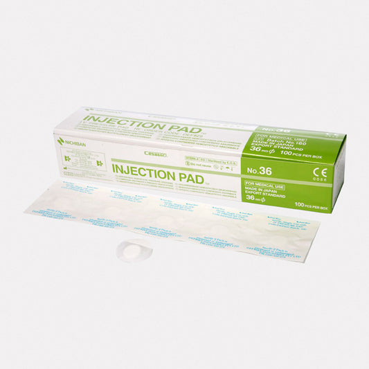 Injection Pad White Hypoallergenic 
