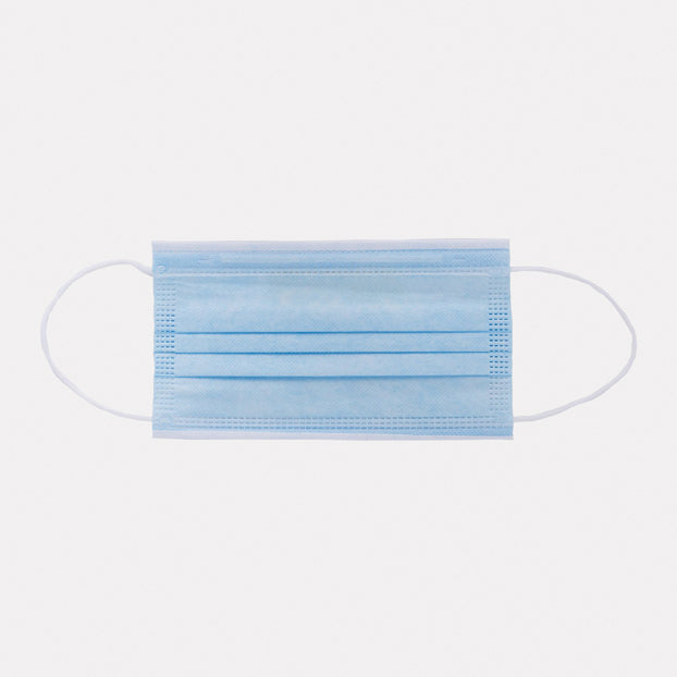 3ply Face Mask with Ear Loops Pk/50