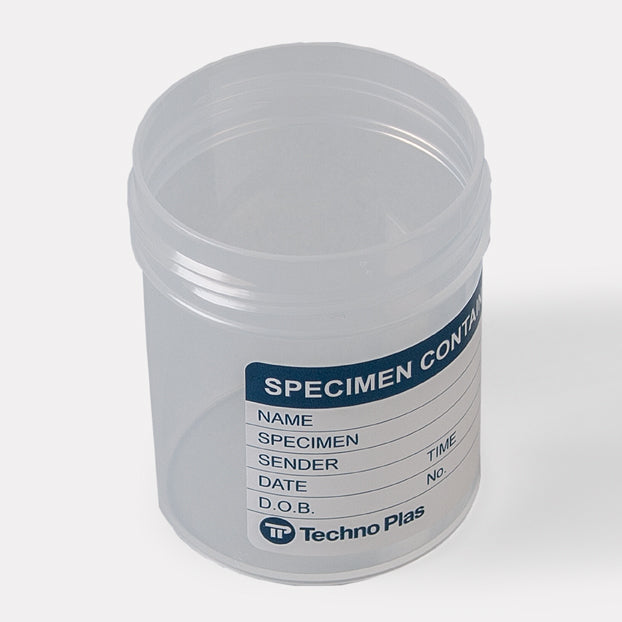 Specimen Jar 70ml No Lid Non Sterile